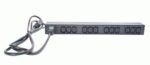 APC PDU Básico para Rack 1U, 16A, 208/230V, (12)C13 SKU: AP9565