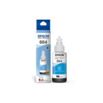 Tinta Epson T664 Cian Original para EcoTank (70ml)
