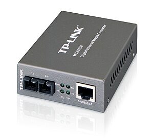 TP-Link Convertidor de Medios MC200CM, 1000 Mbit/s, 100 Metros, 100BASE-FX, 1 Puerto Fibra Multimodo, 1x RJ-45 SKU: TL-MC200CM