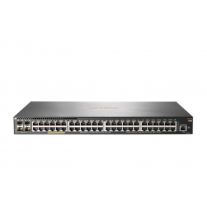 Switch HPE Gigabit Ethernet Aruba 2930F 48G PoE+ 4SFP, 48 Puertos 10/100/1000Mbps + 4 Puertos SFP, 104 Gbit/s, 32.768 Entradas - Gestionado JL262A
