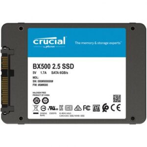 Crucial BX500 120GB 3D NAND SATA 2.5-inch SSD CT120BX500SSD1