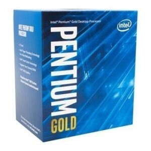 Procesador Intel Pentium Gold G5400, S-1151, 3.70GHz, Dual-Core, 4MB SmartCache (8va. Generación Coffee Lake) ― Compatible solo con tarjetas madre serie 300 SKU: BX80684G5400