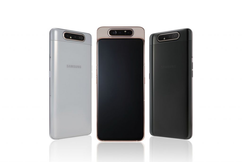 9uZVZ9Ew3 1200x0  1 1024x683 - Samsung presentó el Galaxy A80, un teléfono celular con una increíble cámara giratoria