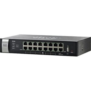 Router Cisco Ethernet RV325 Dual WAN VPN, 16x RJ-45, 2x USB SKU: RV325-K9-NA