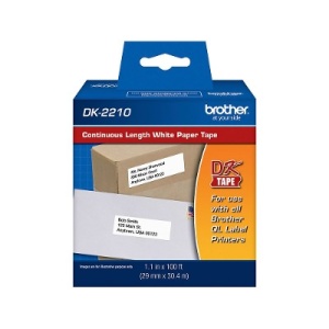 ROLLO ETIQUETAS BROTHER DK2210 29MM CONTINUO