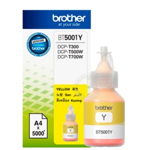 BOTELLA TINTA BROTHER BT-5001 6,000 PAG (AMARILLO