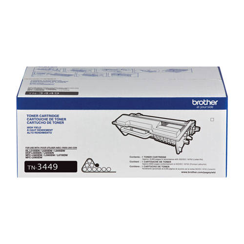 TONER BROTHER TN-3449 8,000 PAG (NEGRO)