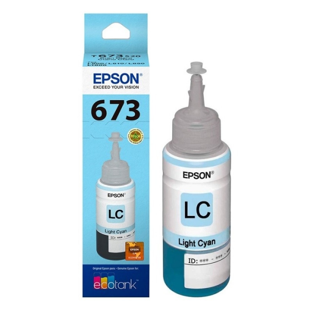 BOTELLA EPSON T673520-AL LIGHT CYAN P/L800