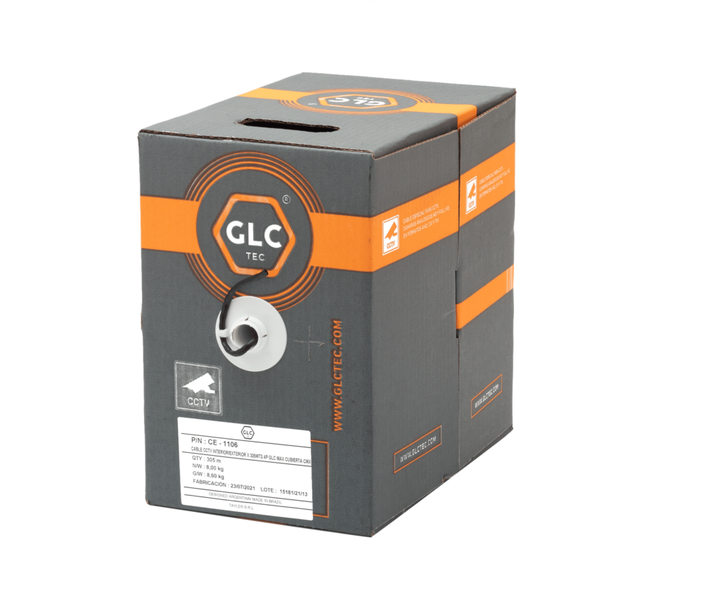 GLC Sep 42 1000x866 - CABLE UTP CAT.5E GLC INT/EXT MAX x 305mts P/CCTV