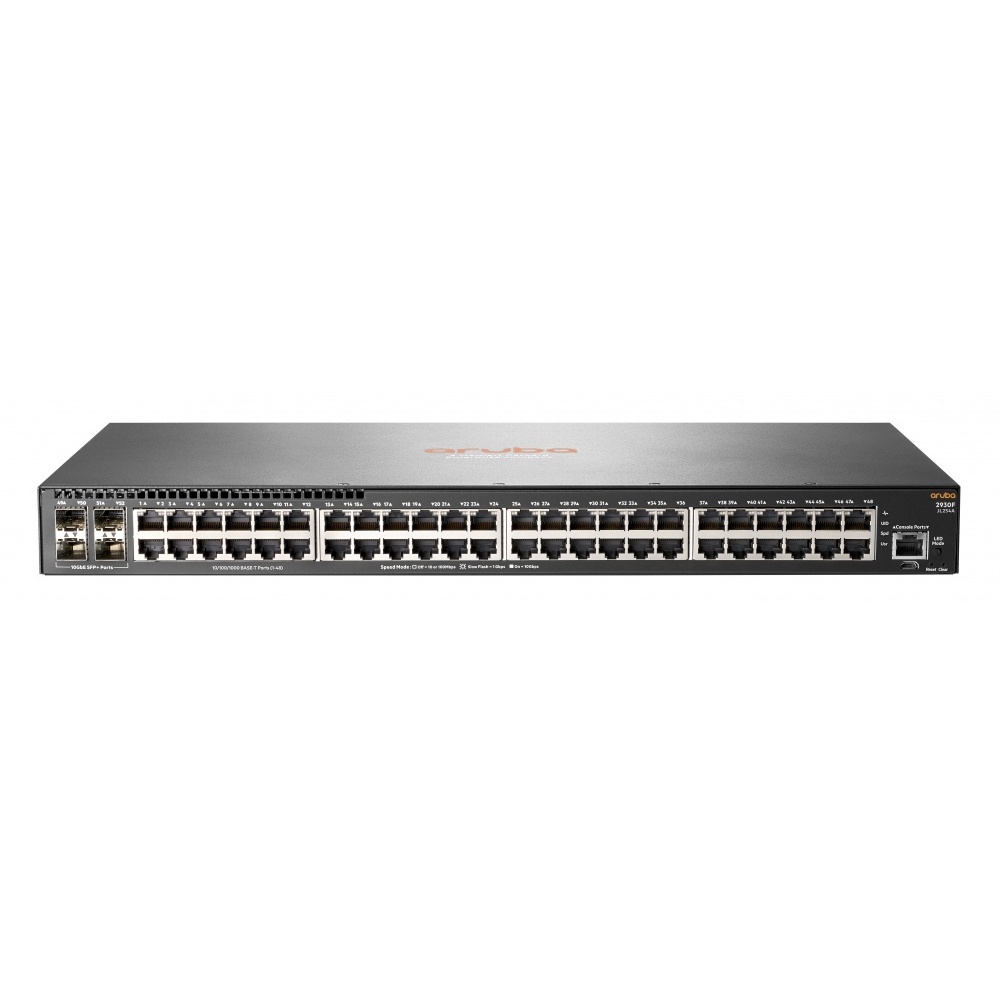 Switch Aruba Gigabit Ethernet JL254A, 48 Puertos 10/100/1000Mbps + 4 Puertos SFP+, 176 Gbit/s, 32.768 Entradas - Gestionado SKU: JL254A