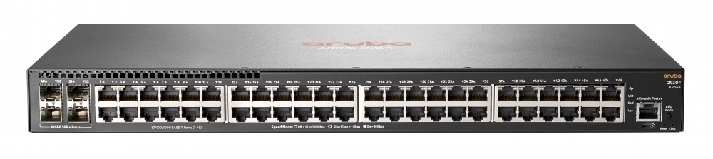 Switch Aruba Gigabit Ethernet JL254A, 48 Puertos 10/100/1000Mbps + 4 Puertos SFP+, 176 Gbit/s, 32.768 Entradas - Gestionado SKU: JL254A