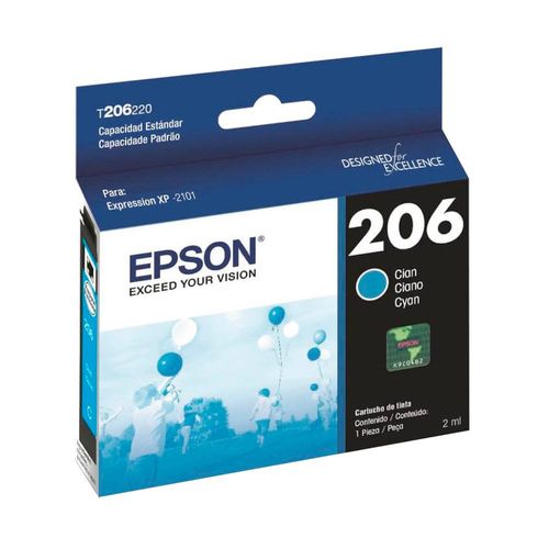 CARTUCHO EPSON T206220-AL P / XP-2101 CYAN 2ML