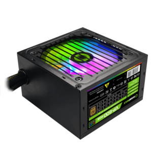 FUENTE GAMEMAX 600W VP-600 80+ WHITE RGB MODELO: VP-600-RGB
