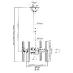 SOPORTE DE TECHO DOBLE INTELAID (32-55) - Imagen 10