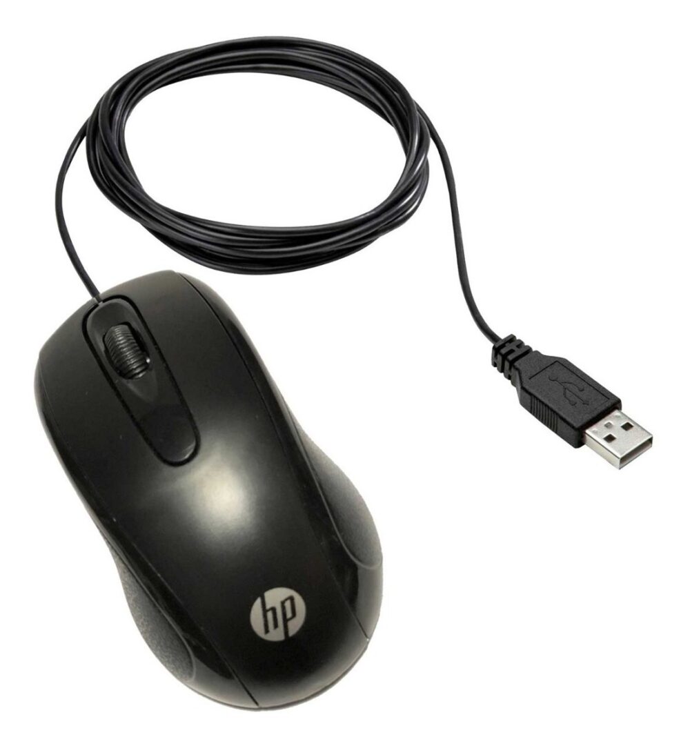 MOUSE HP 2HD77LA OPTICO NEGRO