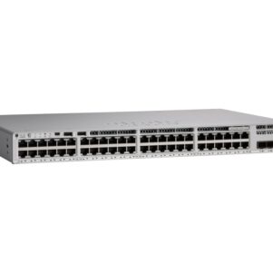Switch Cisco Gigabit Ethernet Catalyst 9200L Network Advantage, 48 Puertos 10/100/1000Mbps + 4 Puertos SFP+, 176 Gbit/s, 16.000 Entradas - Gestionado SKU: C9200L-48P-4X-A
