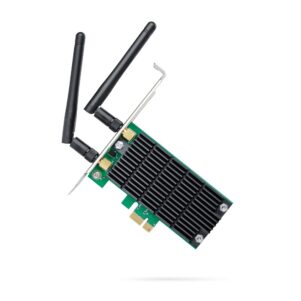 TP-LINK Tarjeta de Red Archer T4E, 867Mbit/s, PCI Express, 2 Antenas SKU: Archer T4E