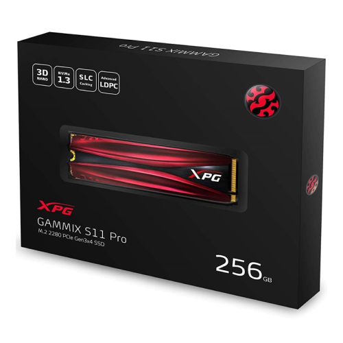 500 500 26 - DISCO SSD M.2 256GB ADATA XPG GAMMIXS11 PRO COLOR BOX