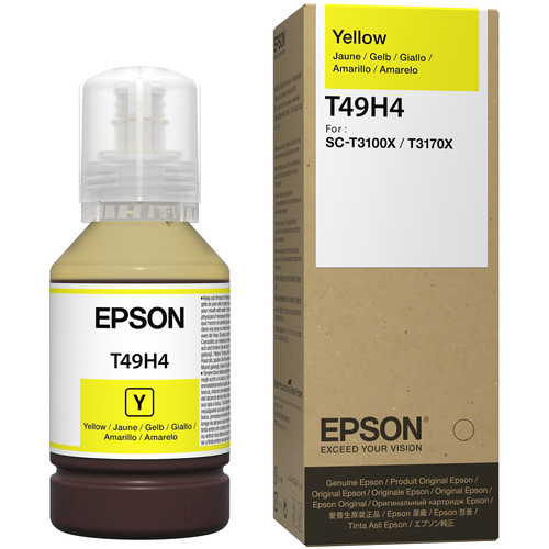 BOTELLA EPSON T49H400 AMARILLO P/T3170X 140 ML