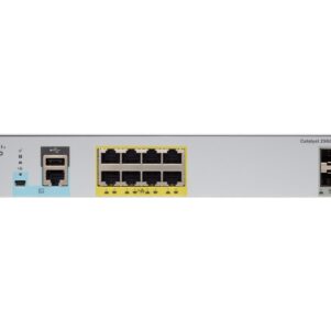 Switch Cisco Gigabit Ethernet Catalyst 2960-L, 8 Puertos 10/100/1000Mbos + 2 Puertos SFP, 20 Gbit/s, 8000 Entradas - Gestionado SKU: WS-C2960L-8PS-LL