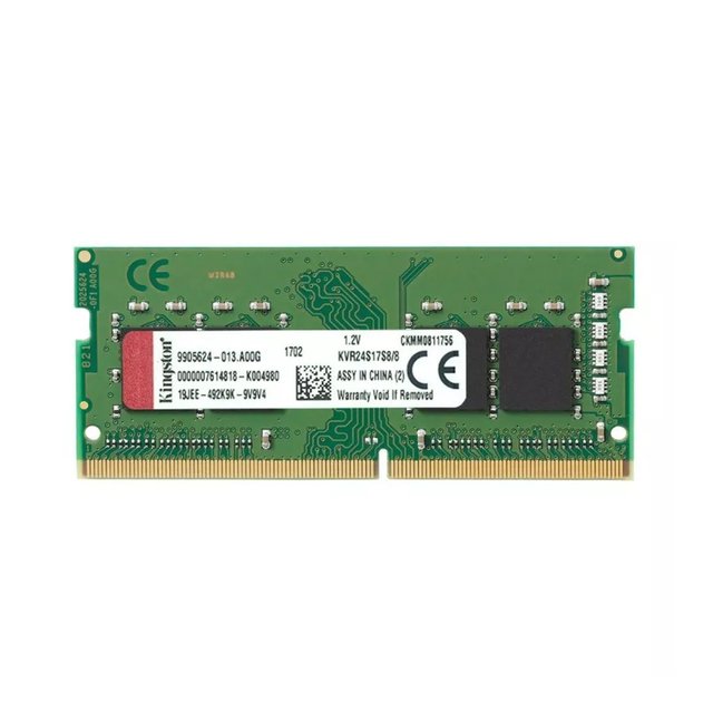 ddr4so - MEMORIA SODIMM DDR4 8GB KINGSTON 2666 CL17 KVR