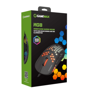 MOUSE GAMEMAX MG8 RGB HONEYCOMB 6400