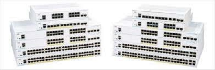Switch 1 1 - Switch 24P Cisco CBS250-24T Giga + 4x1G SFP