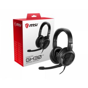 MICROFONO AURICULAR AURICULARES MSI IMMERSE GH30 V2c 1 301x301 - AURICULARES MSI IMMERSE GH30 V2