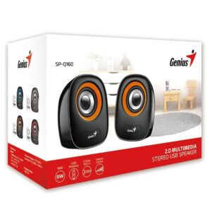 PARLANTES GENIUS SP-Q160 USB GRIS