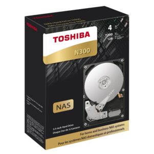 COMEROS TOSHIBA HDWQ140XZSTA 1 301x301 - DISCO 4TB TOSHIBA SATA 3 N300 NAS 7200RPM 128MB