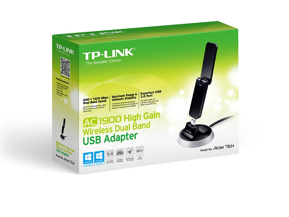 COMEROS TP LINK ArcherT9UH 5 - PLACA RED USB TP-LINK ARCHER T9UH AC1900 DUAL BAND