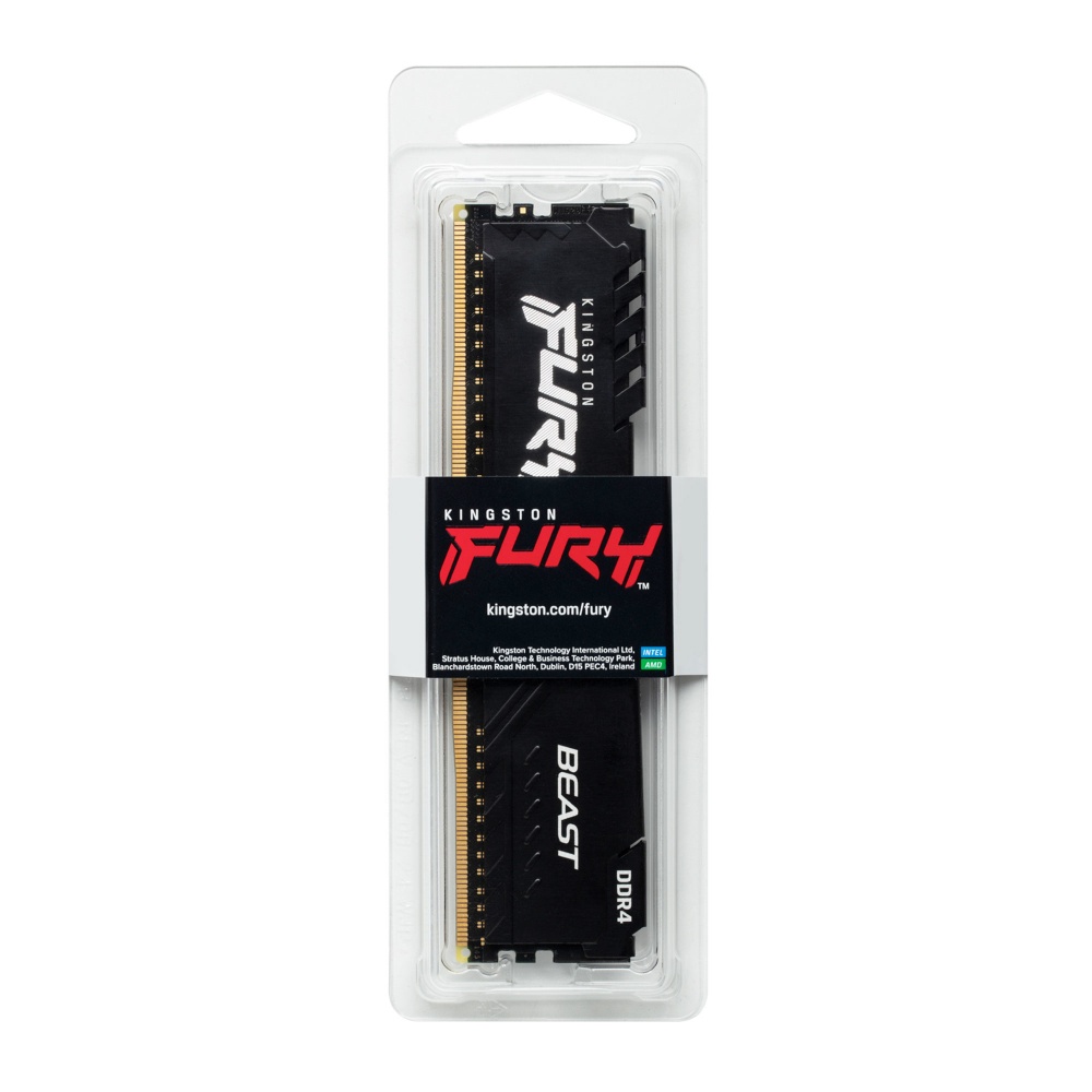 COMEROS KINGSTON KF432C16BB32 5 - MEMORIA DDR4 32GB KINGSTON 3200MHZ CL16 FURY BEAST BLACK