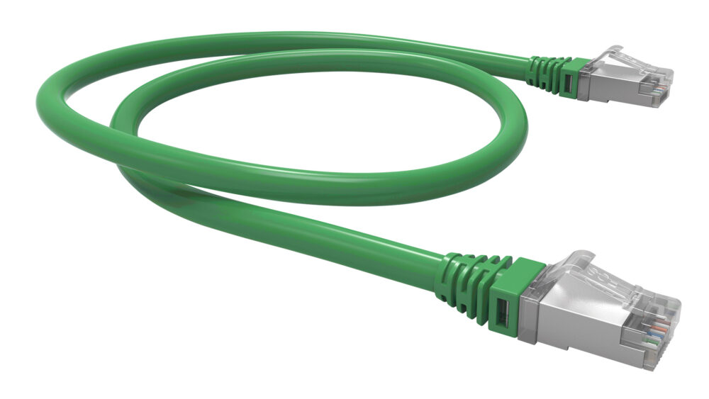 PATCH CORD METALICO GIGALAN AUGMENTED CAT6A MAX GREEN 1000x563 - PATCHCORD FURUKAWA CAT.6A G.LAN AUG GREEN 2.5M VD