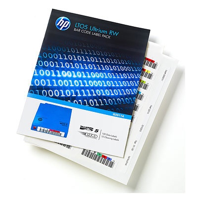 COMEROS HP Q2011A 1 - HPE LTO-5 Ultrium RW Bar Code Label Pack X 100