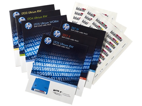 COMEROS HP Q2014A 1 - HPE LTO-7 Ultrium RW Bar Code Label Pack X 100