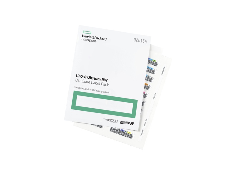 COMEROS HP Q2015A 1 - HPE LTO-8 30TB RW Bar Code Label Pack X 100