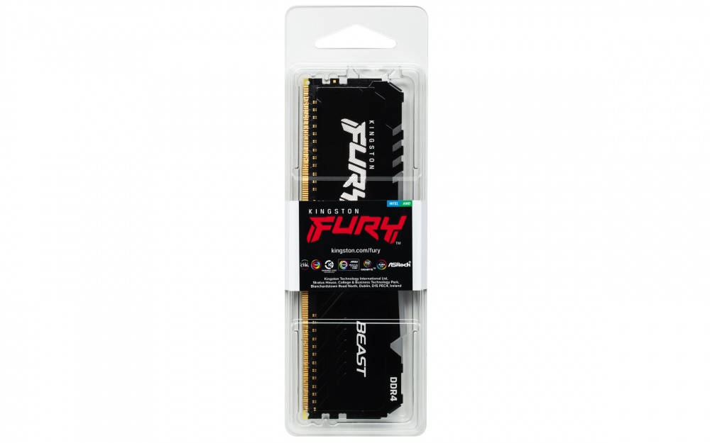 COMEROS KINGSTON KF432C16BBA8 5 - MEMORIA DDR4 8GB KINGSTON 3600MHZ CL17 FURY BEAST RGB