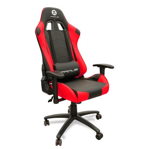 SILLA GAMER PRIMUS THRONOS 500 - SILLA GAMER PRIMUS THRONOS 100T BLACK/RED