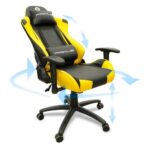 SILLA GAMER PRIMUS THRONOS 100T BLACK/AMARILLA - Imagen 6