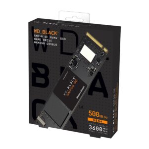 Western Digital WD Black SN750 SE NVMe M.2 2280 Unidad interna de estado solido SSD PCI Express 4.0 de 500 GB WDS500G1B0E 04 301x301 - MEMORIA DDR4 32GB QNAP 2666MHZ