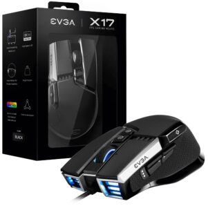 COMEROS EVGA 903 W1 17BK K3 1 301x301 - MOUSE EVGA GAMER X17 GAMING MOUSE BLACK