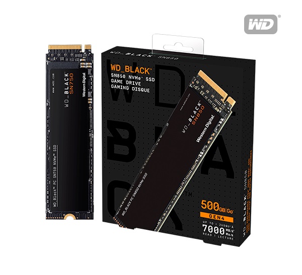 200 WDS500G1X0E - DISCO SSD M.2 NVME 500GB WESTERN DIGITAL BLACK SN850