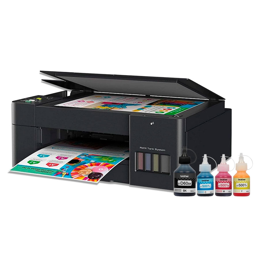 DCP T420W TINTAS - IMPRESORA MF BROTHER DCP-T420W 28/11PPM SISTEMA CONTINUO + TINTAS