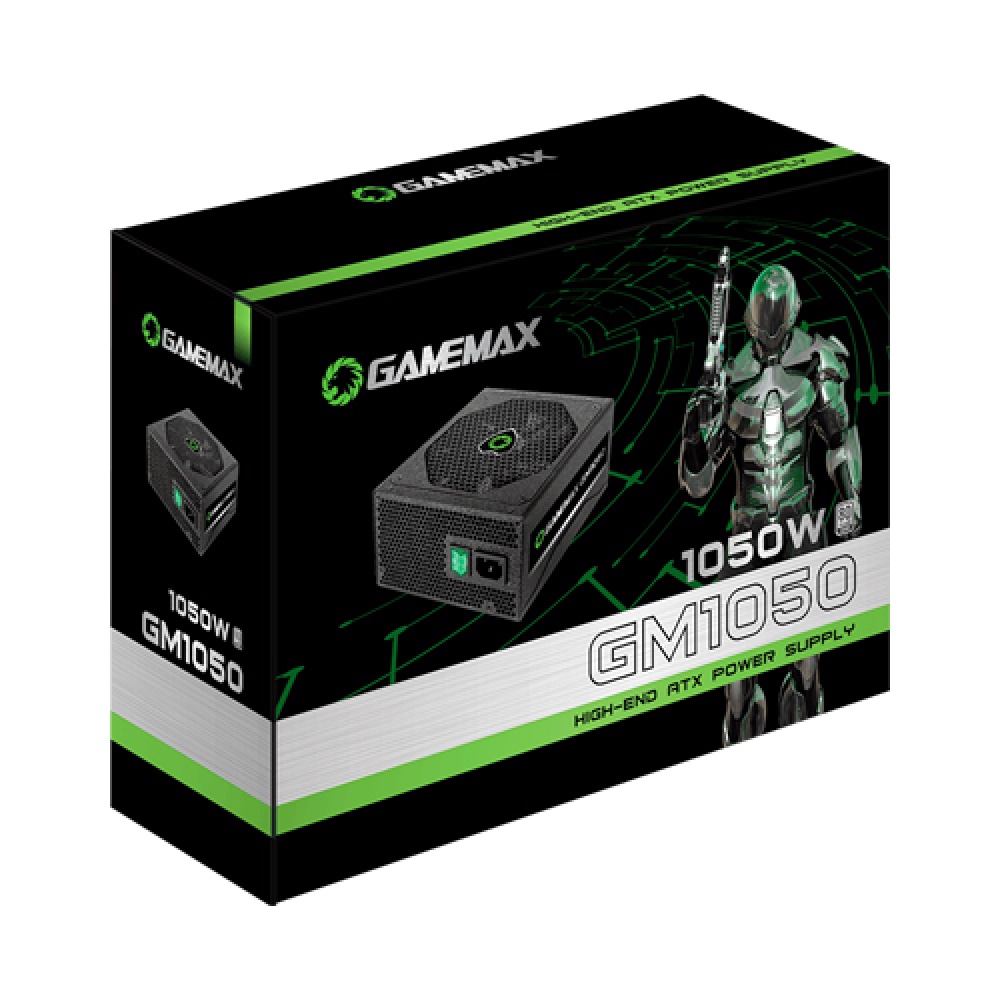 FUENTE 1050W GAMEMAX 80 PLUS GM-1050