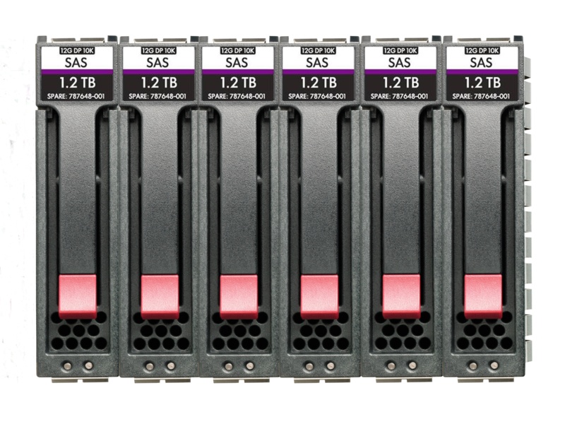 Comeros HPENTERPRISE R0Q67A 1 - DISCO SAS HPE MSA PACK 6X2.4TB 12G 10K 2.5in HDD