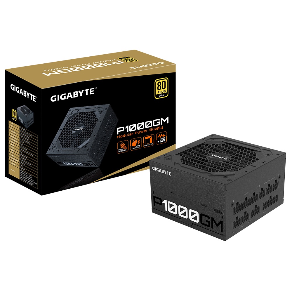 Comeros GIGABYTE GP P1000GM 7 - FUENTE 1000W GIGABYTE GP-P1000GM 80 PLUS GOLD