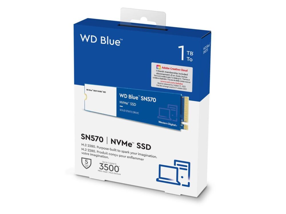 DISCO SSD M.2 NVME 1TB WESTERN DIGITAL BLUE SN 570 01 1000x750 - DISCO SSD M.2 NVME 1TB WESTERN DIGITAL BLUE SN 570