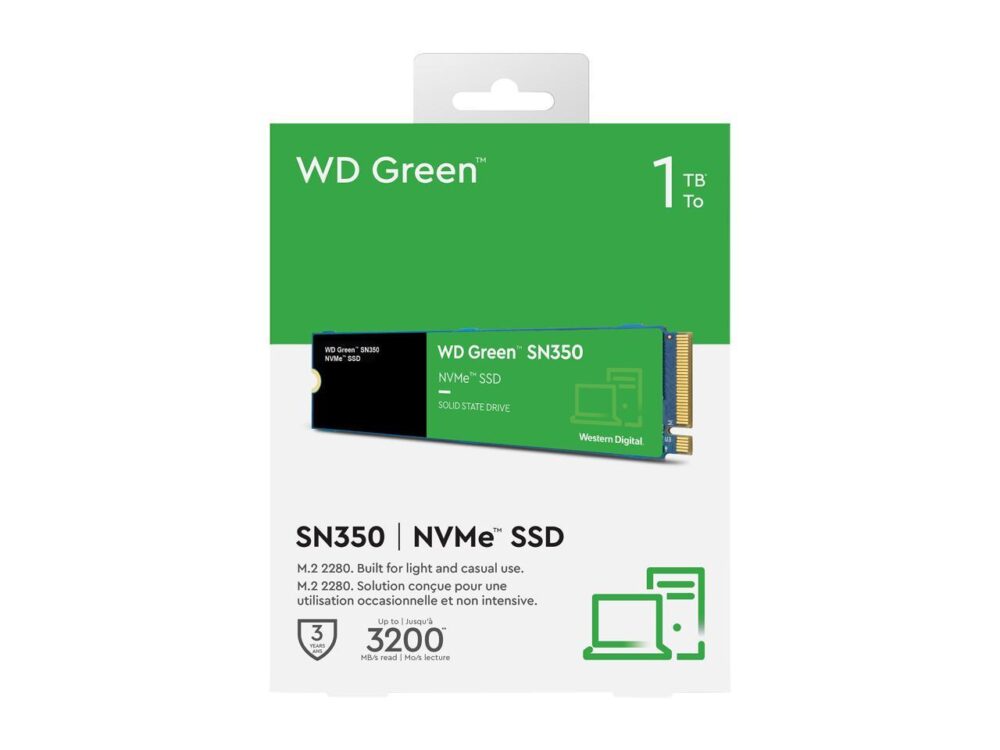 WDS100T3G0C V08 1000x750 - DISCO SSD M.2 NVME 1TB WESTERN DIGITAL GREEN SN 350