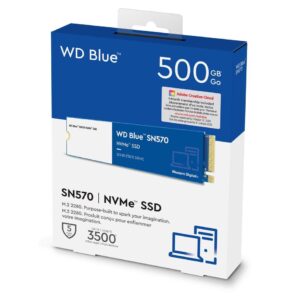 WDS500G3B0C 01 301x301 - DISCO SSD M.2 NVME 500GB WESTERN DIGITAL BLUE SN 570