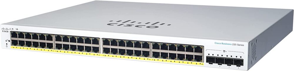 Especificaciones 1000x244 - Switch 48P Cisco CBS220-48T GE + 4x1G SFP